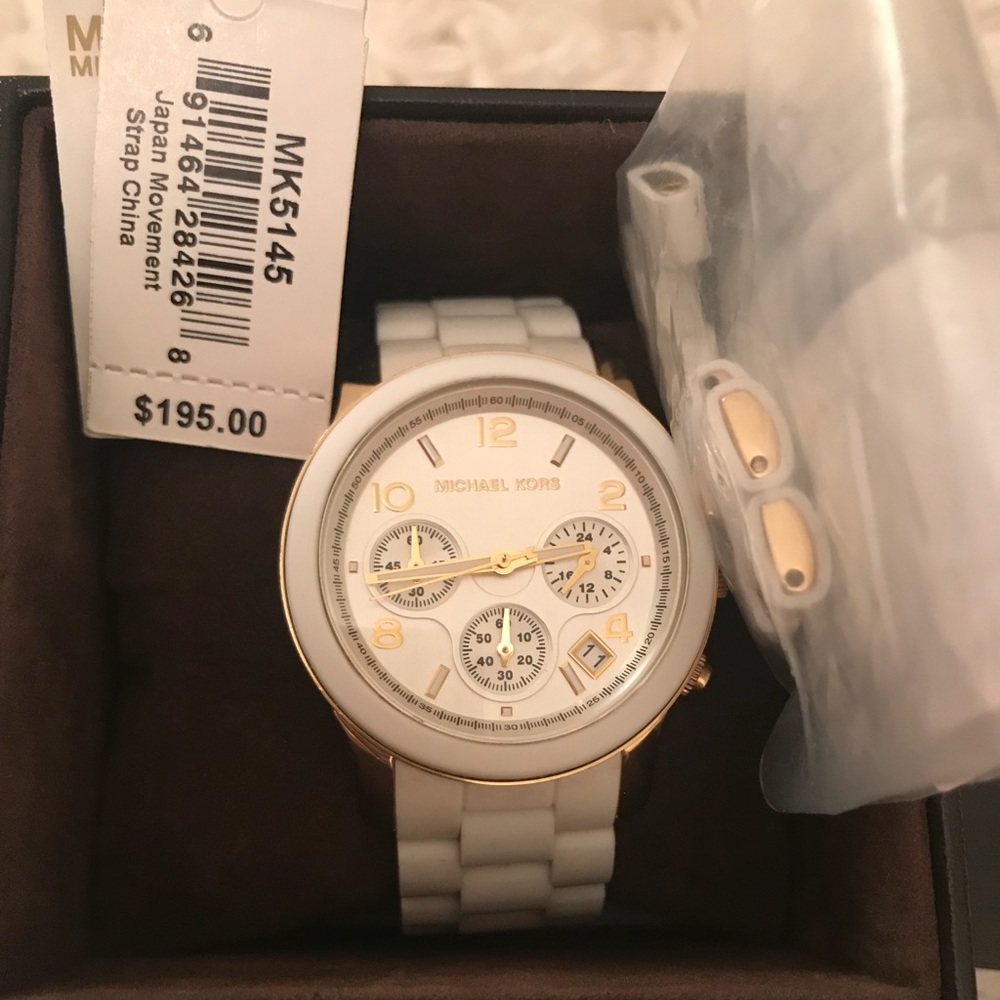 White Michael Kors Watch
